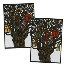 Load image into Gallery viewer, Greeting Card #8 Tree Houses