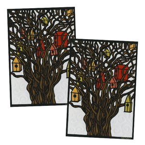 Greeting Card #8 Tree Houses