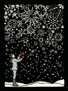 Greeting Card #38 First Flakes